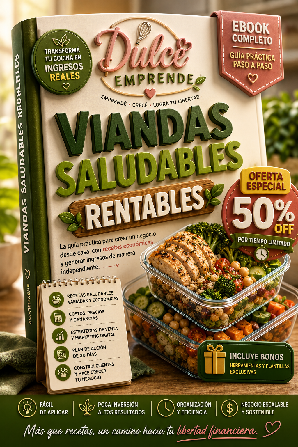 Viandas saludables para emprender